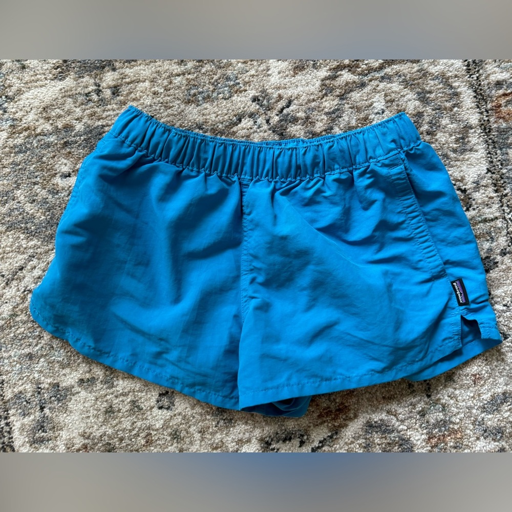 Patagonia Women's Athletic Shorts - Blue